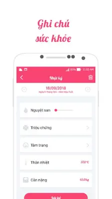 Nhật ký Eva android App screenshot 2