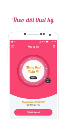 Nhật ký Eva android App screenshot 3